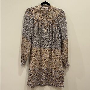Vanessa Bruno Floral Dress Sz 34/XS